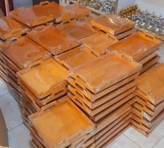 سینی تک بزرگ ساده چوبی