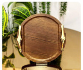 سینی وکیوم دسته طلایی مستطیل